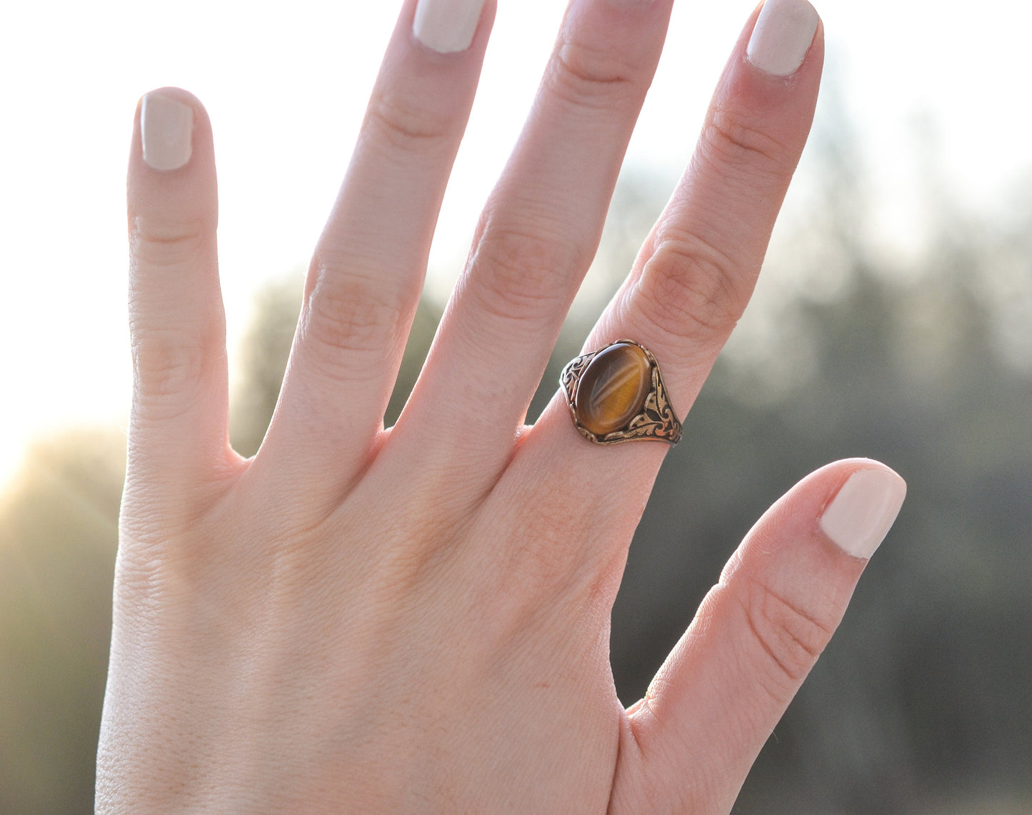 Tigers Eye Ring