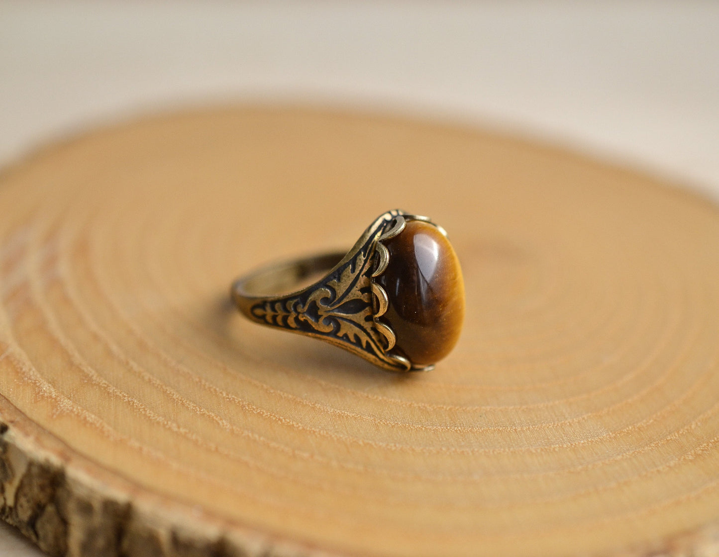 Tigers Eye Ring