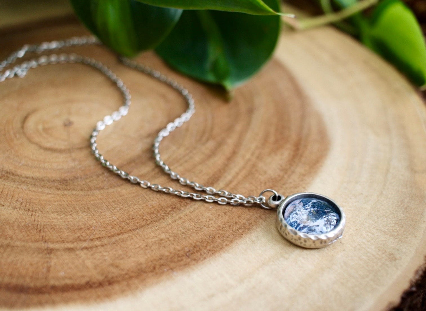 Earth Pendant Necklace