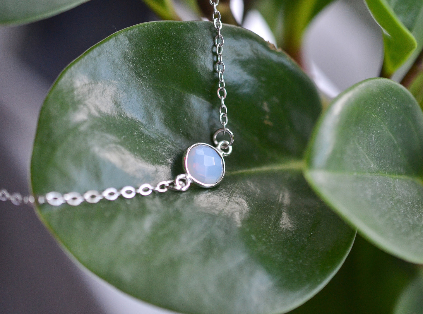 Dainty Opalite Choker Necklace