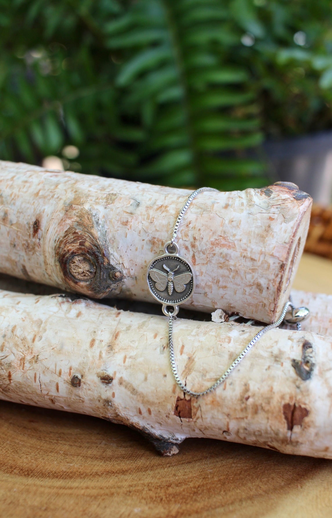 Dainty Moth Bracelet