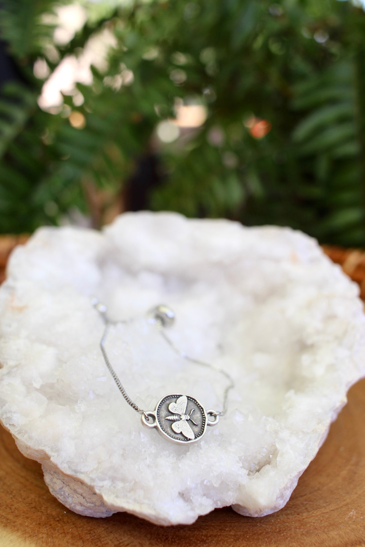 Dainty Moth Bracelet