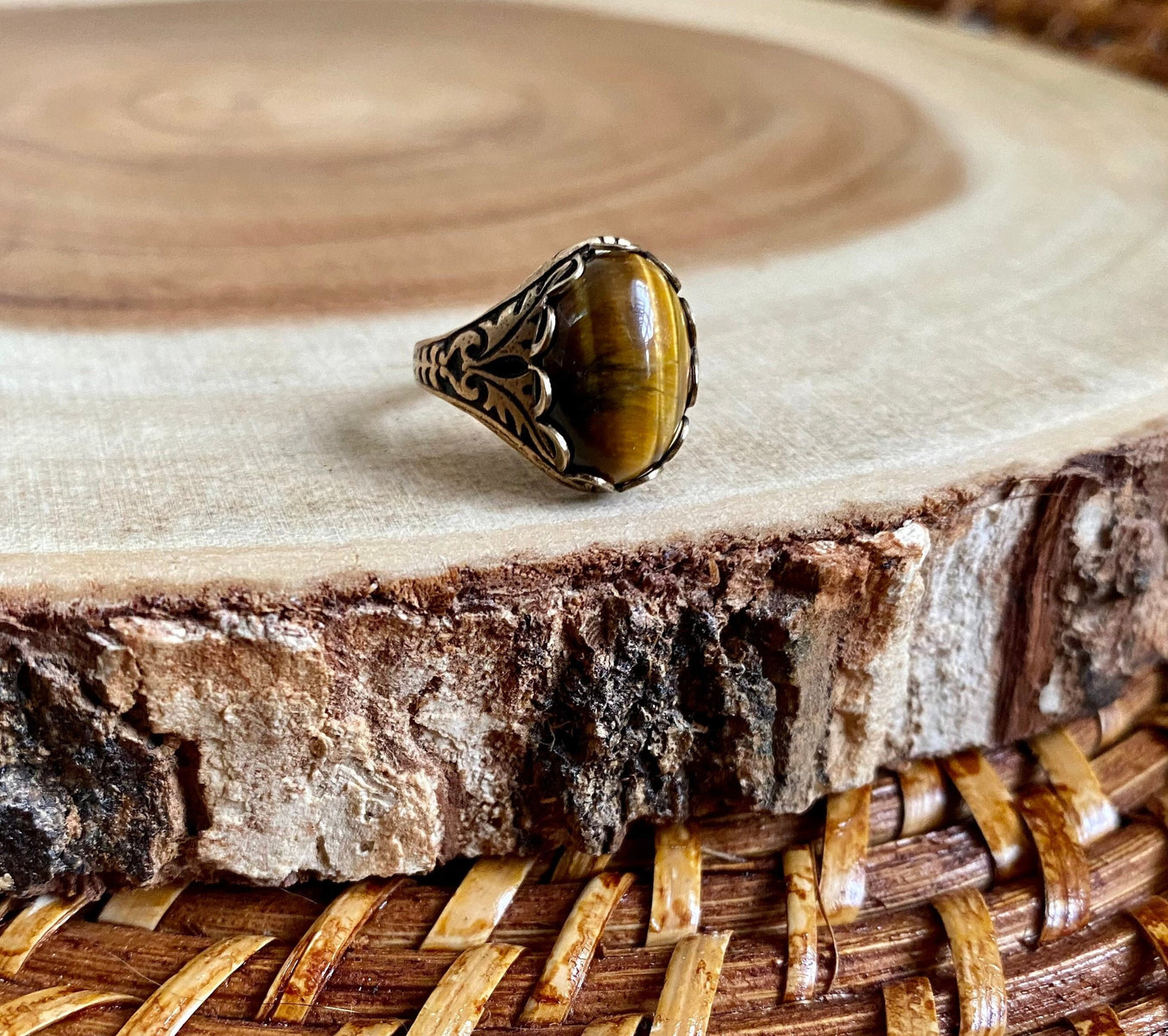 Tigers Eye Ring