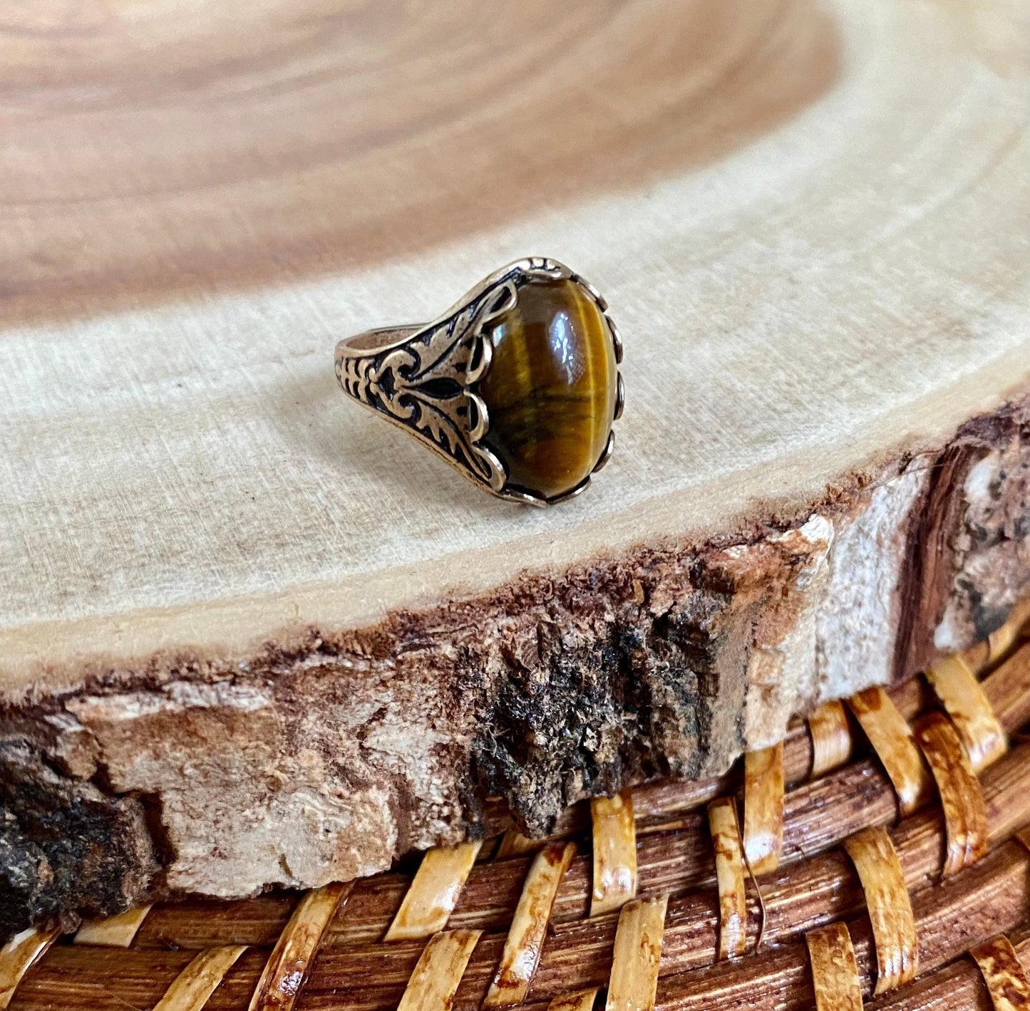 Tigers Eye Ring