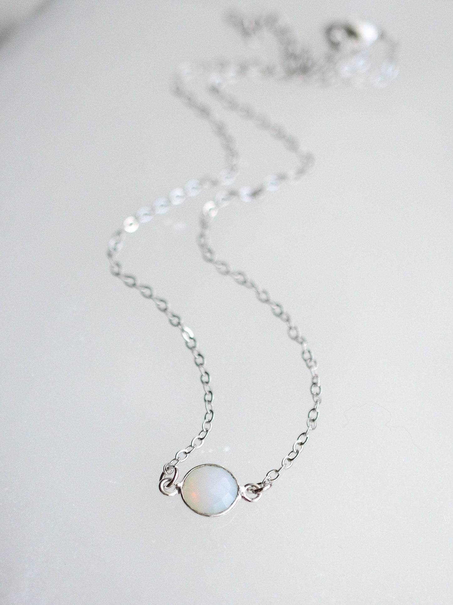 Dainty Opalite Choker Necklace