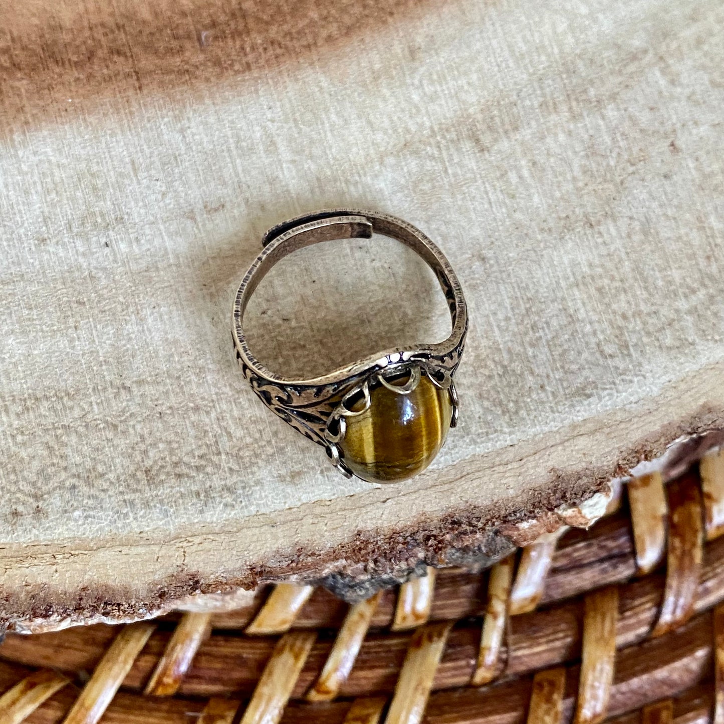 Tigers Eye Ring