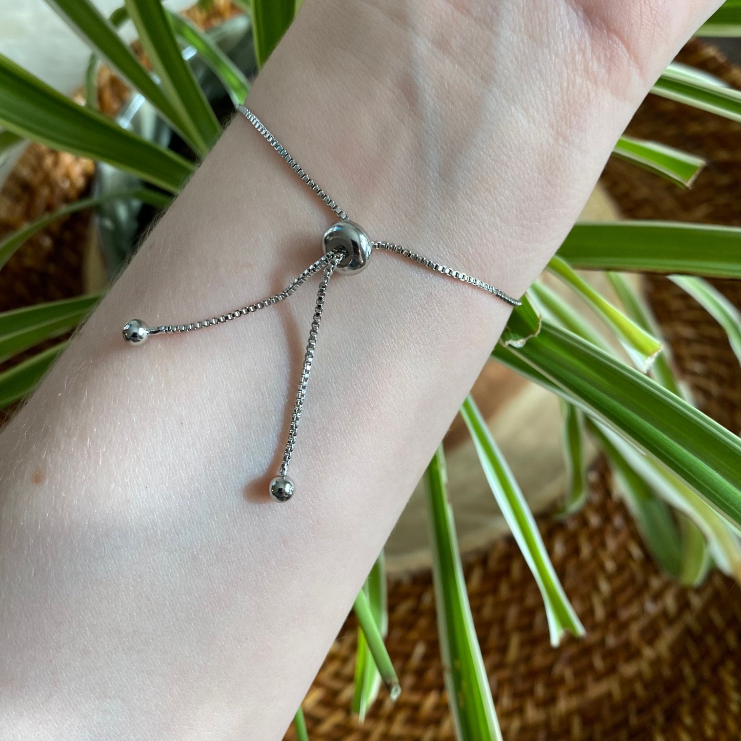 Silver Labradorite Bracelet