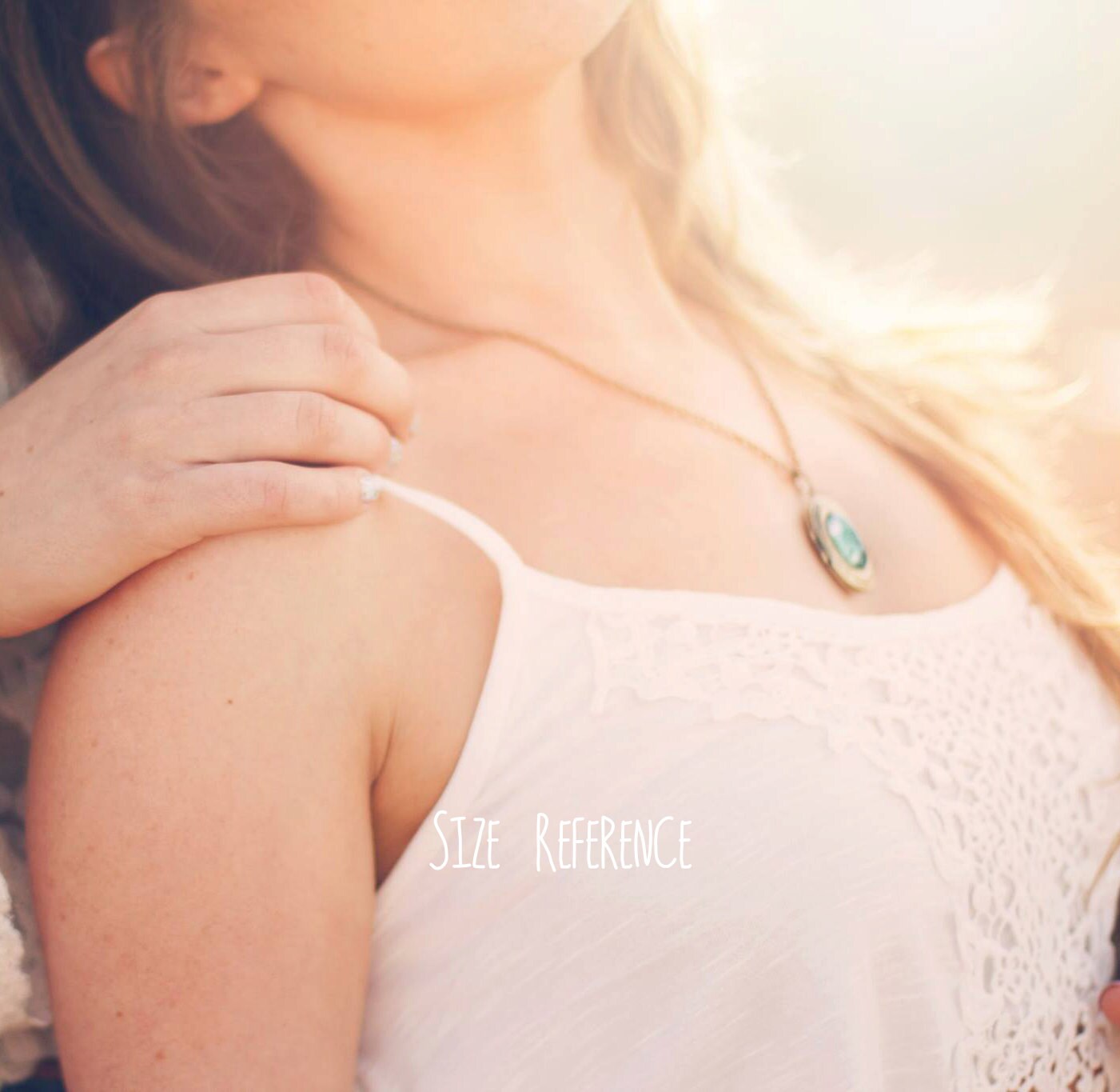 Bronze Map Locket Necklace