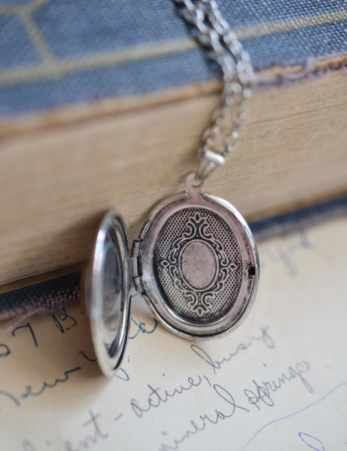 Hot Air Balloon Locket Necklace