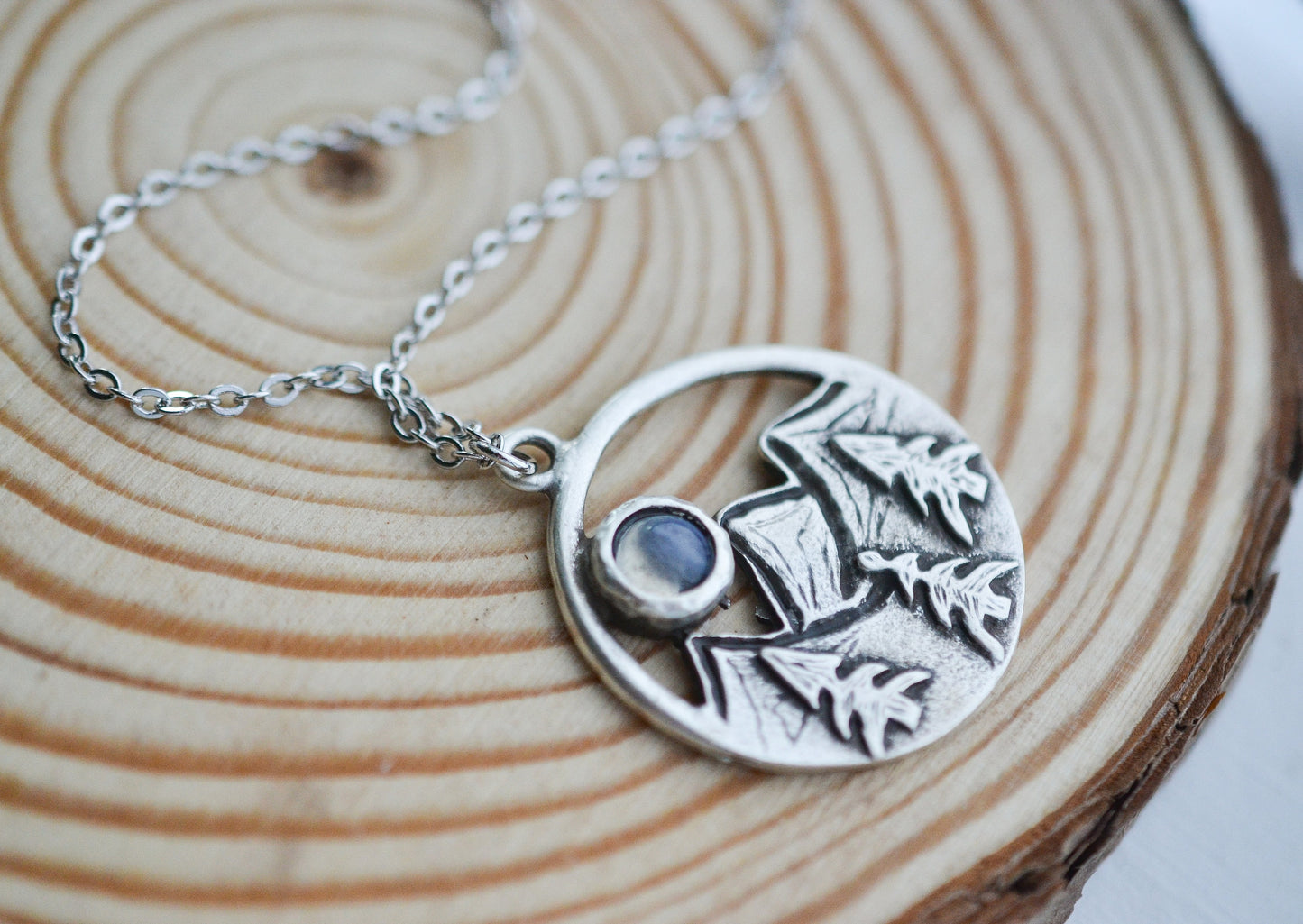 Mountain Moonstone Necklace